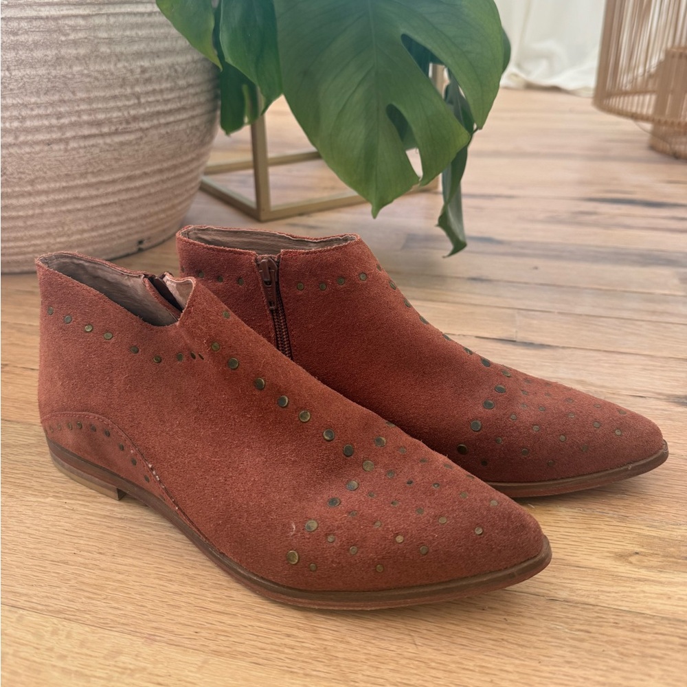 Free People Women's Suede Ankle Boots
